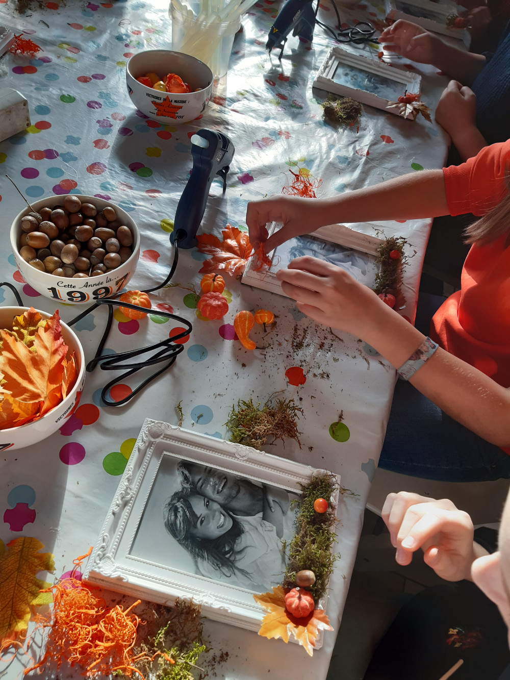 voorbeeld zwart kadertje thema herfst workshop.